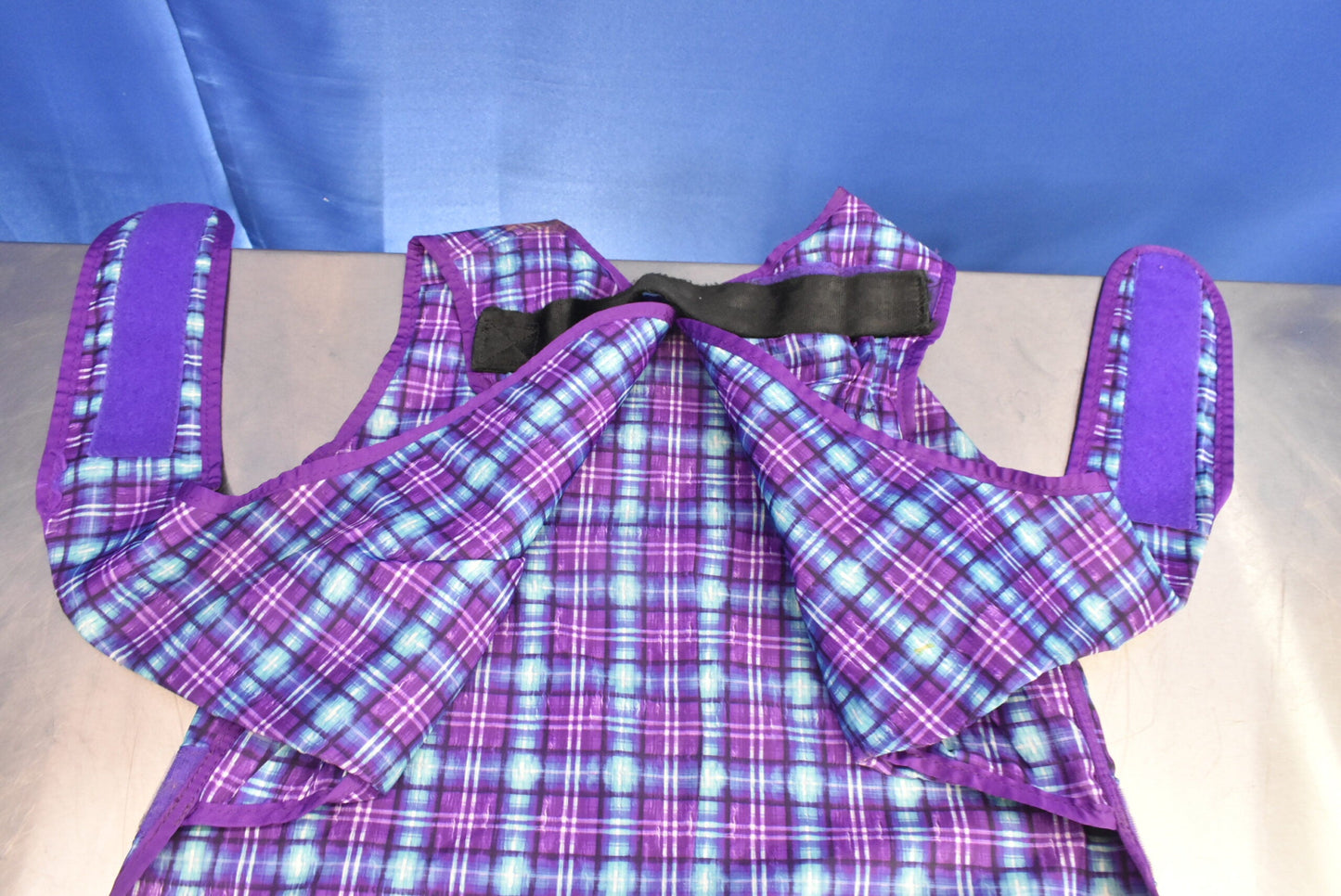 Infab Lead Apron Patch Pattern Pink and Blue - Dental Parts Shop