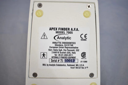 Analytic Endodontics Apex Finder A.F.A Model 7005 PN#700-537 - Dental Parts Shop