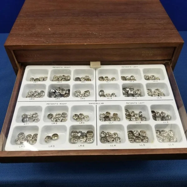 Unitek Dental Molar Bands and Crowns Set 4 Drawer Organizer 506 pc - Dental Parts Shop