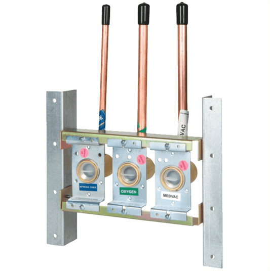 Belmed Concealed In Assemblies Triple Outlet Replacement Parts 9000-0000-0021