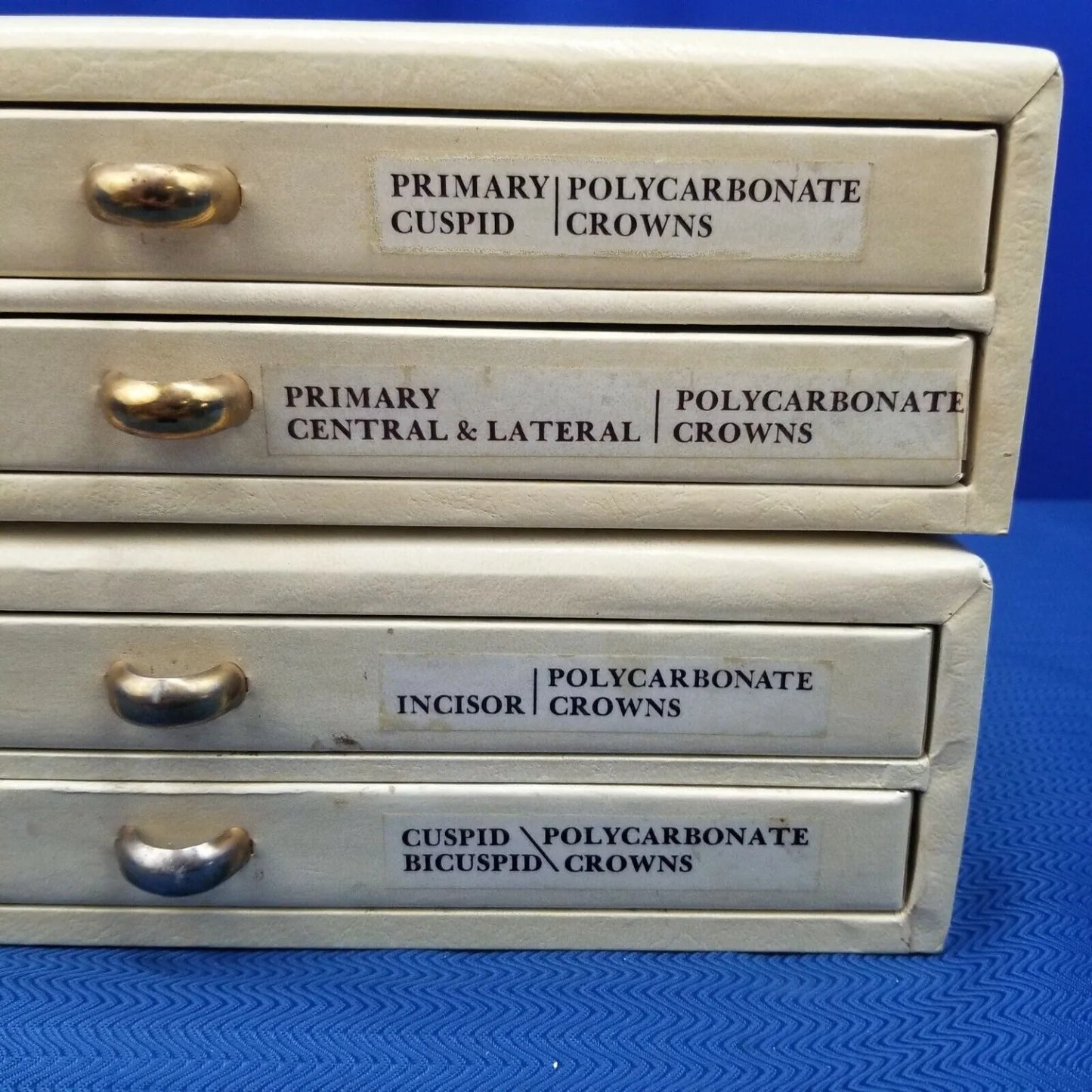 Unitek Polycarbonate Dental Crown Set 4 Drawer Organizer 504 pc - Dental Parts Shop