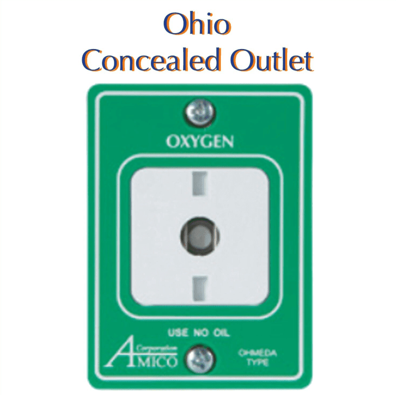 Belmed Ohio Latch Plate Assemblies Concealed Outlet 9000-0000-0221