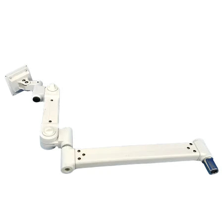 White Dental Monitor Wall Mount Standard Adjustable Arm Part No. #22-04-3 - Dental Parts Shop