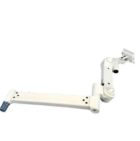 White Dental Monitor Wall Mount Standard Adjustable Arm Part No. #22-04-3 (#3) - Dental Parts Shop