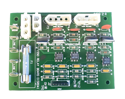 Marus DC1560 Dental Chair 1550 Relay Board Replacement Part 015R041 - Dental Parts Shop